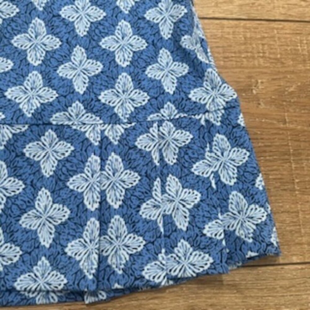 NEW Sigrid Olsen Golf & Tennis Skirt Women’s Sz XL Blue Pleats Skort NWT - Picture 12 of 14
